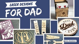 6 Laser Cutting Designs for Dad