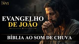 Evangelho de João Completo | Versão NVI | Bíblia ao Som de Chuva