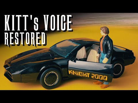 Kenner Knight 2000 Voice Car Restoration - In-Depth Repair Guide For KITT's Voice Box - Vintage 1983