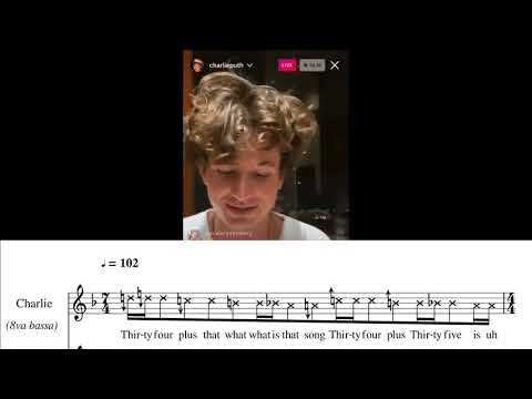 Charlie Puth got too much jazz