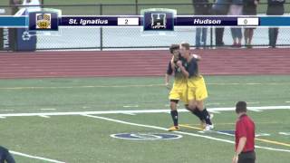 preview picture of video 'St. Ignatius @ Hudson - Boys Soccer Highlights - 9/3/13'