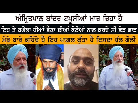 'Amritpal Bander ਟਪੂਸੀਆਂ ਮਾਰ ਰਿਹਾ ਹੈ'