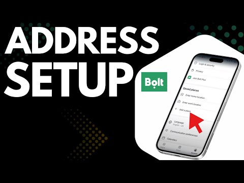 How to Add Home or Work Address on Bolt App (Quick Setup 2026)