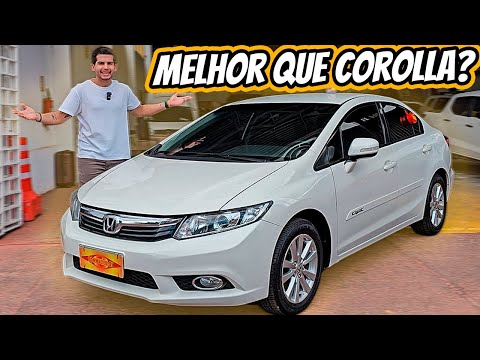 2014 Honda Civic LXR - The most beautiful car under R$70,000 in Brazil.