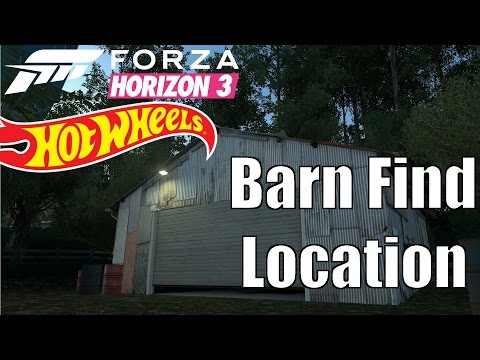 Forza Horizon 3 Hot Wheels DLC Expansion Barn Find Location Guide