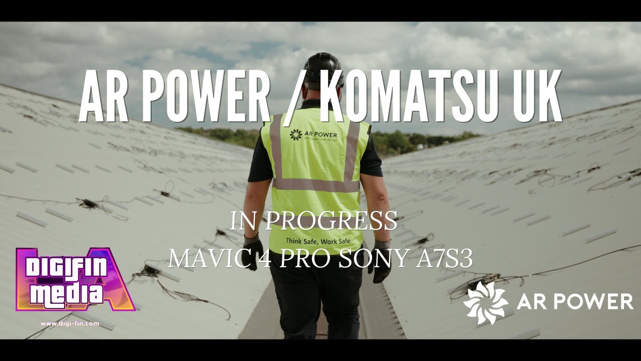 AR Power & Komatsu Install Trailer 4K