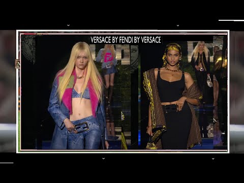Versace By Fendi Spring Summer 2022 @Pt.5 Milan Fashion Week Fashion Show