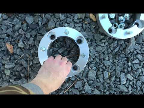 Honda Talon 32 inch tusk terabytes and 1 1/2 inch wheel spacer install