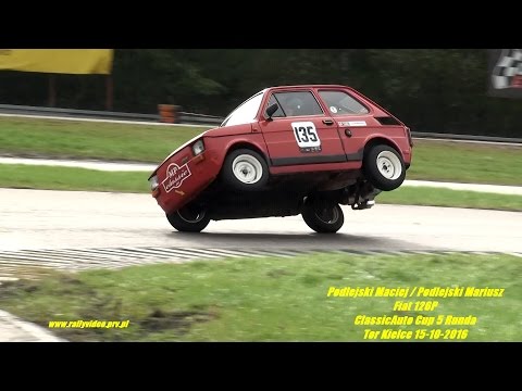 Podlejski Maciej / Podlejski Mariusz - Fiat 126P - ClassicAuto Cup 5 Runda Tor Kielce 15-10-2016