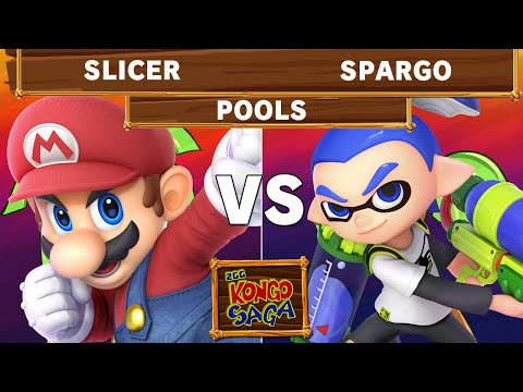 Kongo Saga - Slicer (Mario) Vs XTR | Spargo (Inkling) Winners Pools