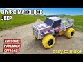 Simple Jeep Making From Matchbox DIY RC CAR PROJECT