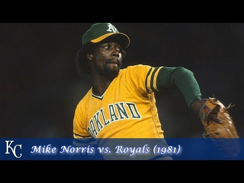 Oakland A's Pitching Performances Episode 1 - Mike Norris vs. Royals (1981)