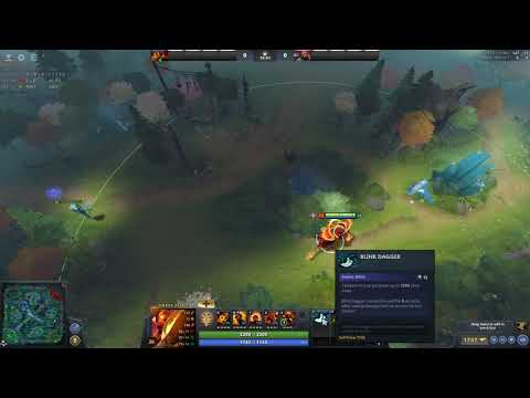 Jerax show how Blink Dager Efficiency  | Dota 2