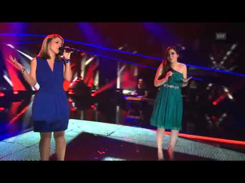 Gabriela Grossenbacher und Angie Ott - Too Close - Zweite Live-Show - The Voice of Switzerland 2013