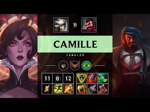Camille Jungle vs Graves - BR Grandmaster Patch 25.08