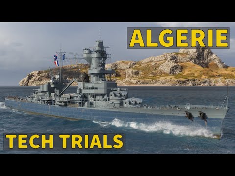 Algerie  - T7 French Cruiser | World of Warships