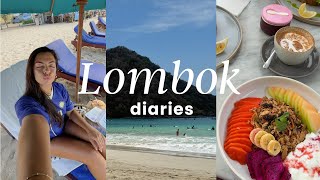 Travel vlog - lombok vlog 2025 | where to eat in kuta, beach hopping + a gorgeous affordable villa stay🌞
