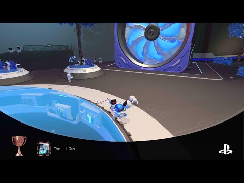 ASTRO's PLAYROOM Auf der Prozessor-Plaza mindestens 20 Roboter nachlaufen lassen Trophy