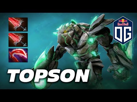 Topson Tiny - OG Team - Dota 2 Pro Gameplay