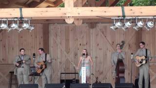 Rhonda Vincent &amp; The Rage- I Heard My Savior Calling Me-Getyysburg Aug 2010
