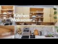 SMALL KITCHEN MAKEOVER 2023: *Aesthetic & minimalist re-organizing my Kitchen |Simple Life Diaries