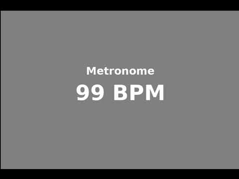 Metronome - 99 BPM - 4/4