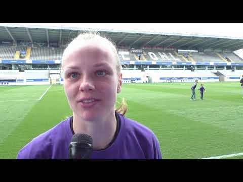 Sarah Wijnants na OHL Women - RSC Anderlecht op 29.04.2023