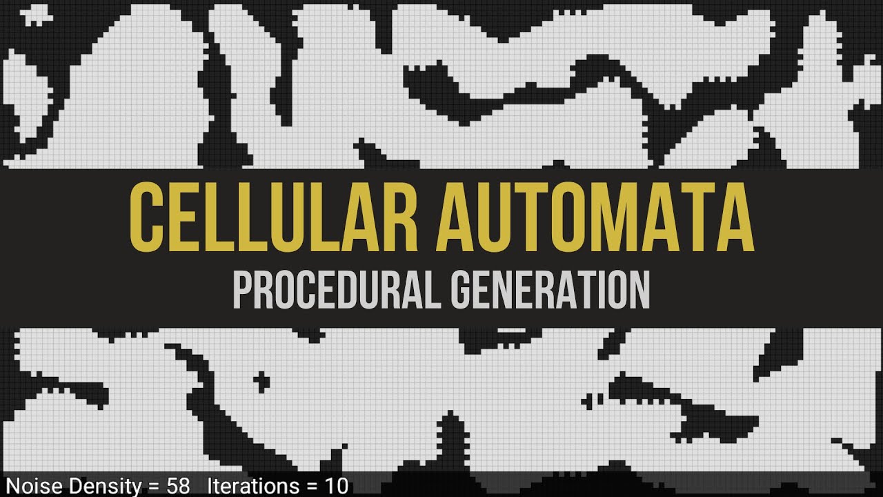Cellular Automata | Procedural Generation | Game Development Tutorial
