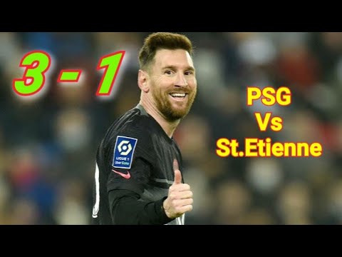 St.Etienne Vs PSG ( 1-3 ) Highlights 2021-22|SportsIN