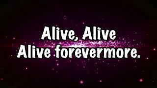Alive, Alive (Cedarmont Kids) KARAOKE LYRIC VIDEO FOR KIDS