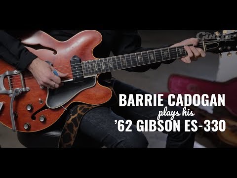 Barrie Cadogan plays his 1962 Gibson ES-330