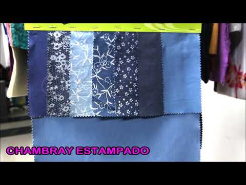 TELA CHAMBRAY ESTAMPADO