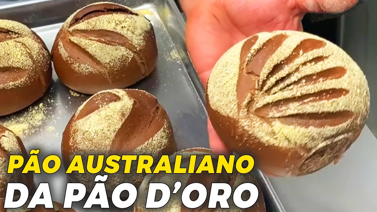 PÃO AUSTRALIANO DAS PADARIAS PÃO D'ORO | Ewerton Santana