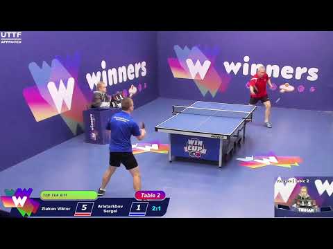 WINners CUP table 2  28.12  Ziakun Viktor - Aristarkhov Sergei   19:00