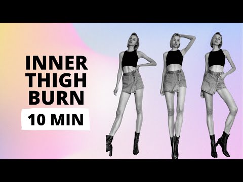 Inner Thigh Burn Workout 10 Minutes / Nina Dapper