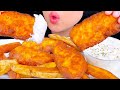 ASMR MUKBANG Fish And Chips Eating Sounds ASMR Phan