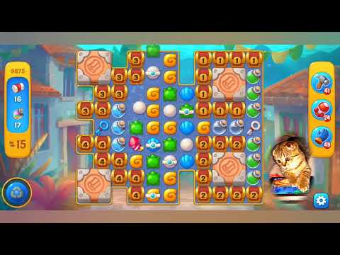 Fishdom 2022, no Boosters,   9875   level  -  прохождение без бустеров,   9875  уровень.