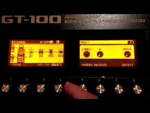 BOSS GT-100 - Fear of the Dark Tone Configuration