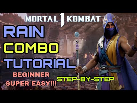 MK1 - Rain Combo Tutorial - SUPER EASY, Beginner Guide - Mortal Kombat 1