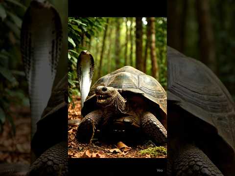 “The Fearless Tortoise vs the Venomous Snake!”  #snake #animal #nature #trending #tools #shorts #USA