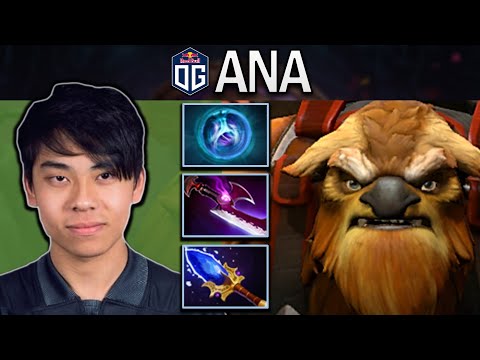 OG.ANA SMURF EARTHSHAKER WITH 23 KILLLS & SILVEREDGE - DOTA 2 7.31 GAMEPLAY