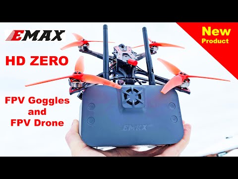 EMAX now has HD ZERO FPV Goggles!  Transporter 2 HD - Review