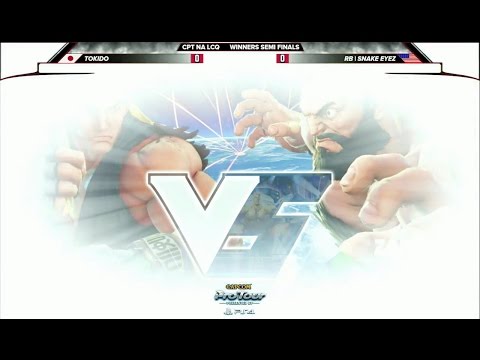 Tokido (Ryu) vs Snake Eyez (Zangief) - CPT North America - Last Chance Qualifier