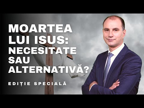 Nu putea Dumnezeu să ierte omul și fără moartea lui Isus Hristos? | Ediție Specială, cu Tiberiu Nica
