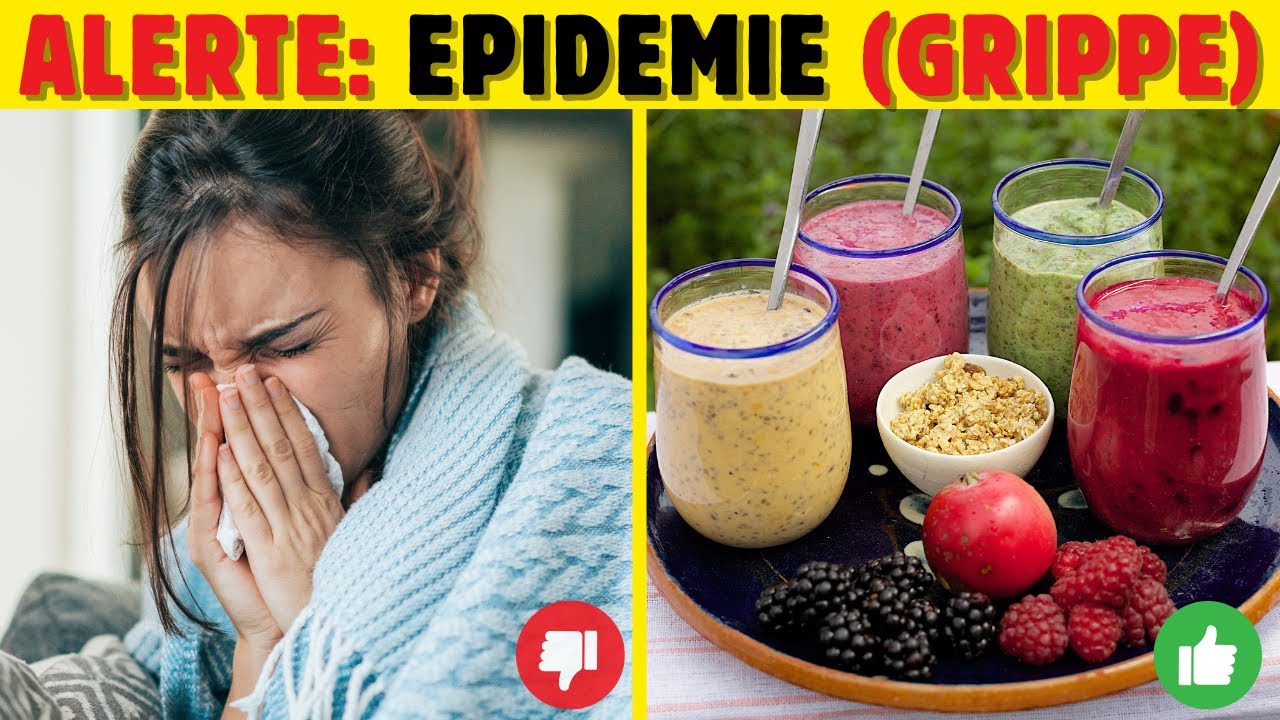5 Aliments Pour Combattre LA GRIPPE 🤒