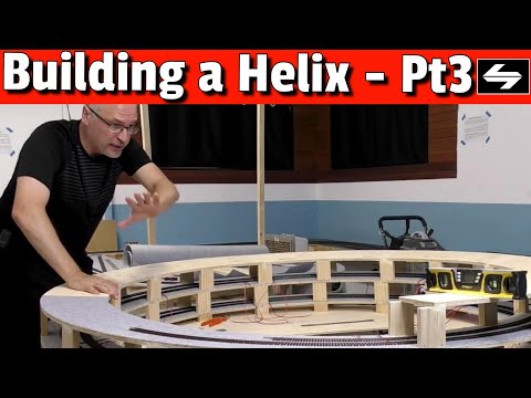 Building a Model Railway Helix - Part 3 - The Escarpment