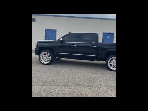 GMC Sierra on 24x12s American Force