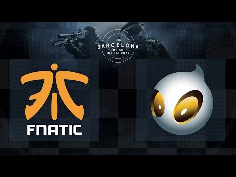 CS:GO - Fnatic vs. Dignitas [Cbble] - The Barcelona Invitational - Day 2