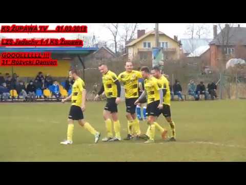 Skrót meczu: LZS Jadachy - KS Żupawa (31.03.2018) 16.kolejka, Klasy "A"