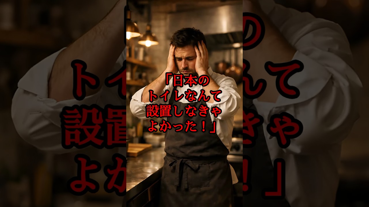 「日本のトイレのせいで…」長年停滞し続けたフランスの飲食店が日本製のトイレを設置してみた結果、衝撃の事態に…